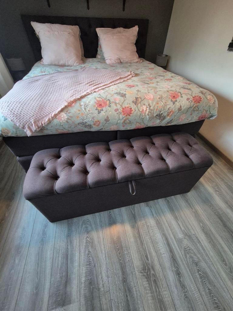 Elektrische boxspring Swiss Sense, Ophalen, Tweepersoons, 180 cm