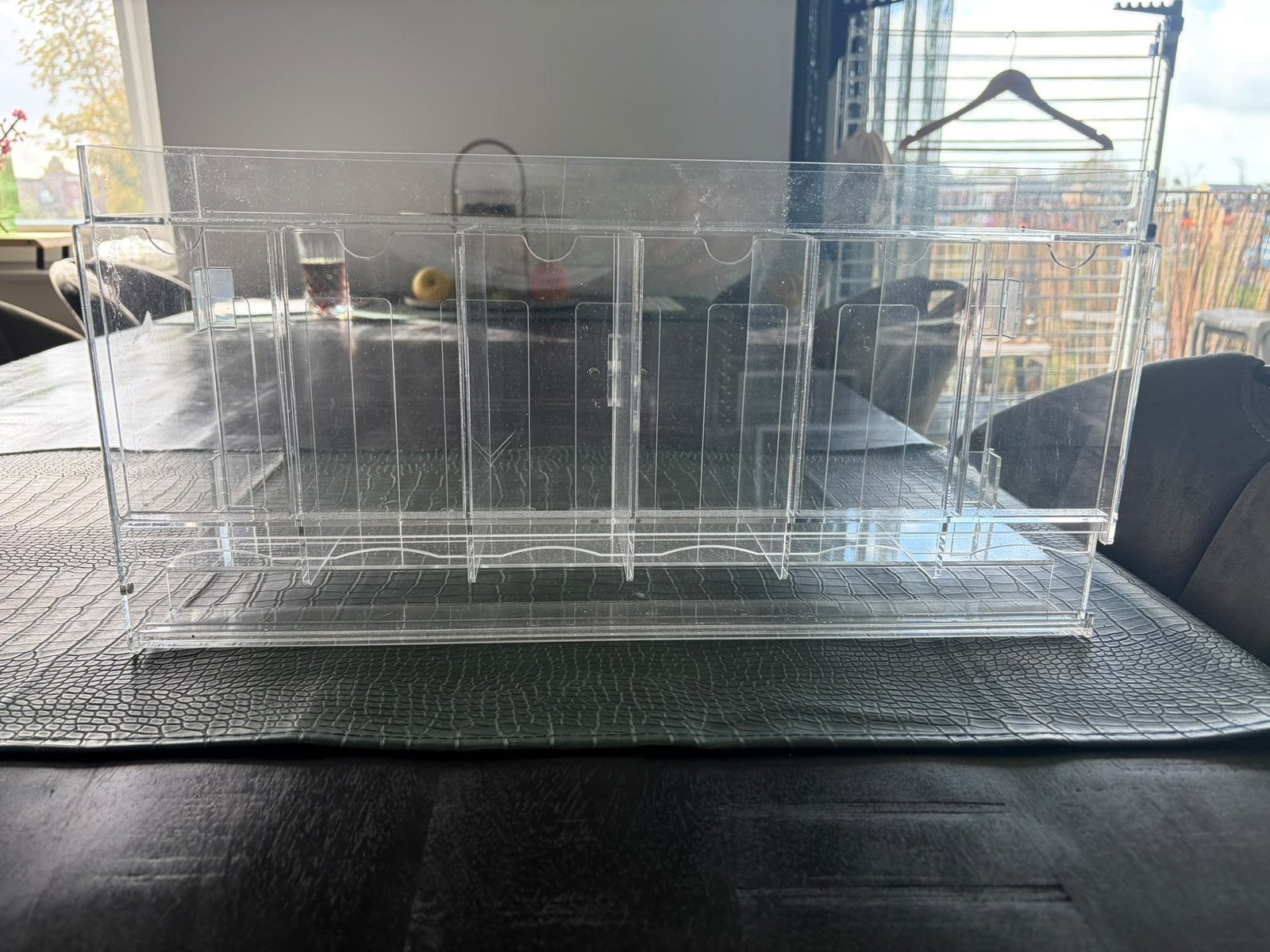 Pack dispenser met klapdeur, Ophalen, Zo goed als nieuw, Sleeves of Kaarthoesjes, Foil