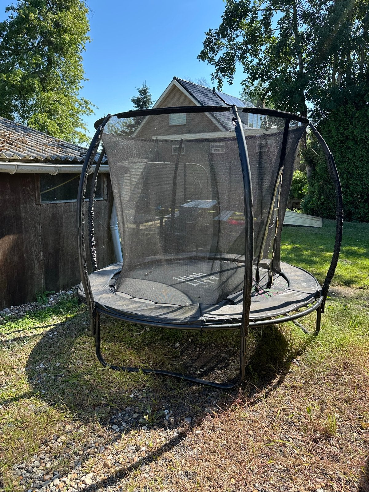 Trampoline gratis ophalen, zelf demonteren, Ophalen of Verzenden, Gebruikt