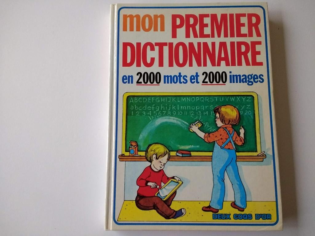 Boek/Livre Mon premier dictionnaire 2000 mots et images, Ophalen of Verzenden, Gelezen