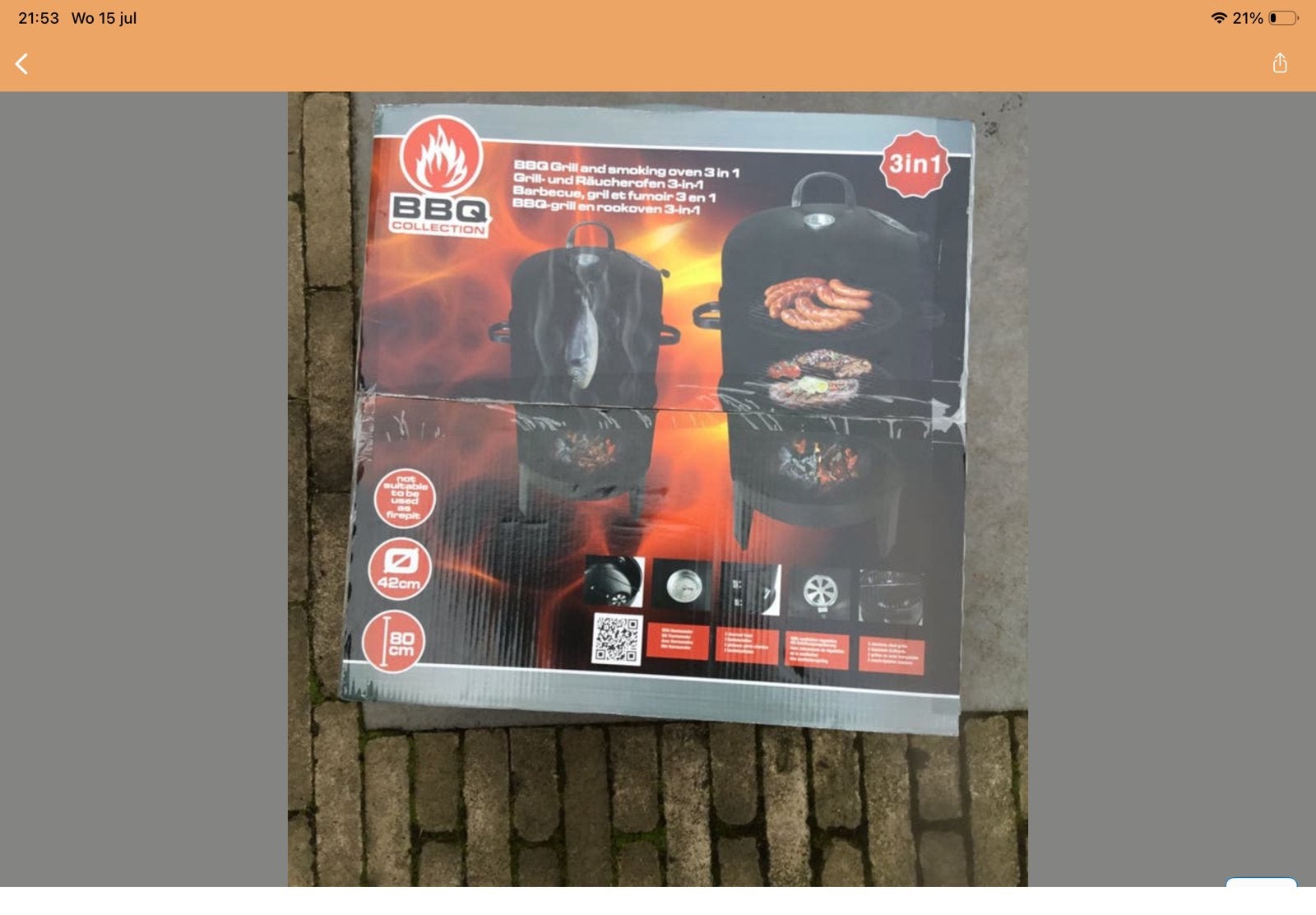 BBQ 3-IN-1   GEHEEL NIEUW!!, Ophalen, Nieuw
