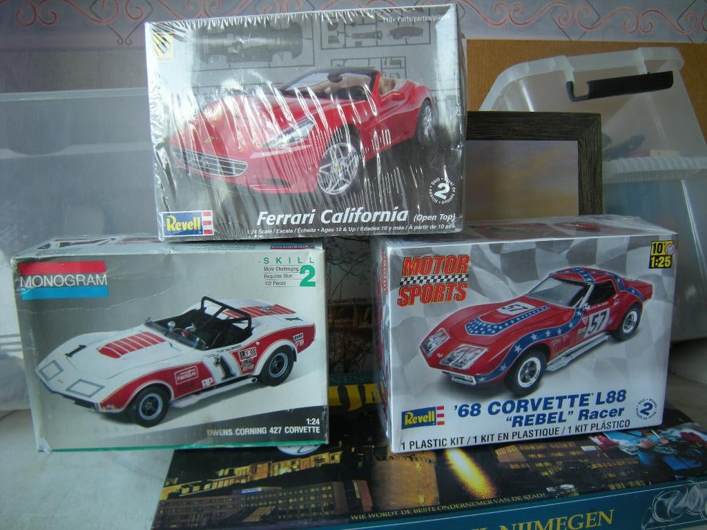 mooie nieuwe auto bouwdozen   kijk foto   3 stuks, Auto, Groter dan 1:32, Nieuw, Ophalen of Verzenden