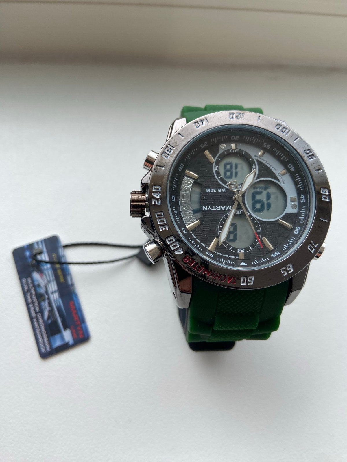 Martyn Line Herenhorloge - Nieuw in doos, Sieraden, Tassen en Uiterlijk, Horloges | Heren, Overige merken, Staal, Polshorloge
