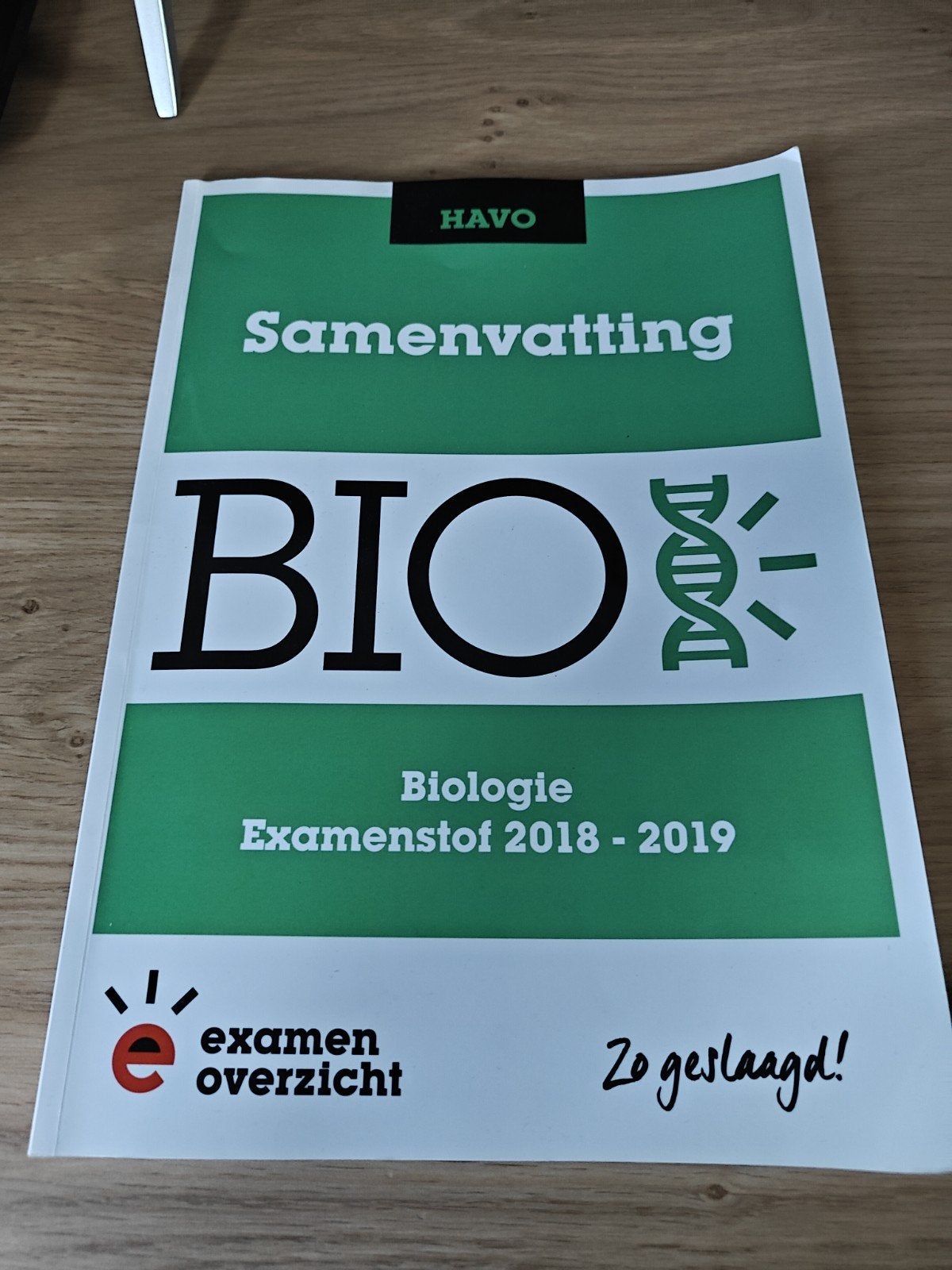Samenvatting Biologie HAVO Examenstof 2018-2019, Ophalen of Verzenden, Zo goed als nieuw, HAVO, Biologie