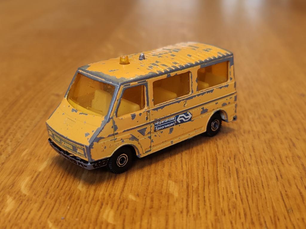 Efsi Fiat 242 Nederlandse Spoorwegen GEEL, Hobby en Vrije tijd, Modelauto's | Overige schalen, Ophalen of Verzenden, Zo goed als nieuw