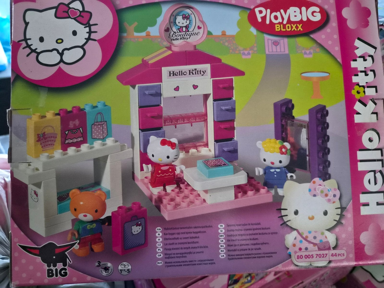 PlayBIG Bloxx Hello Kitty Boutique Bouwset, Ophalen, Nieuw, Overige merken