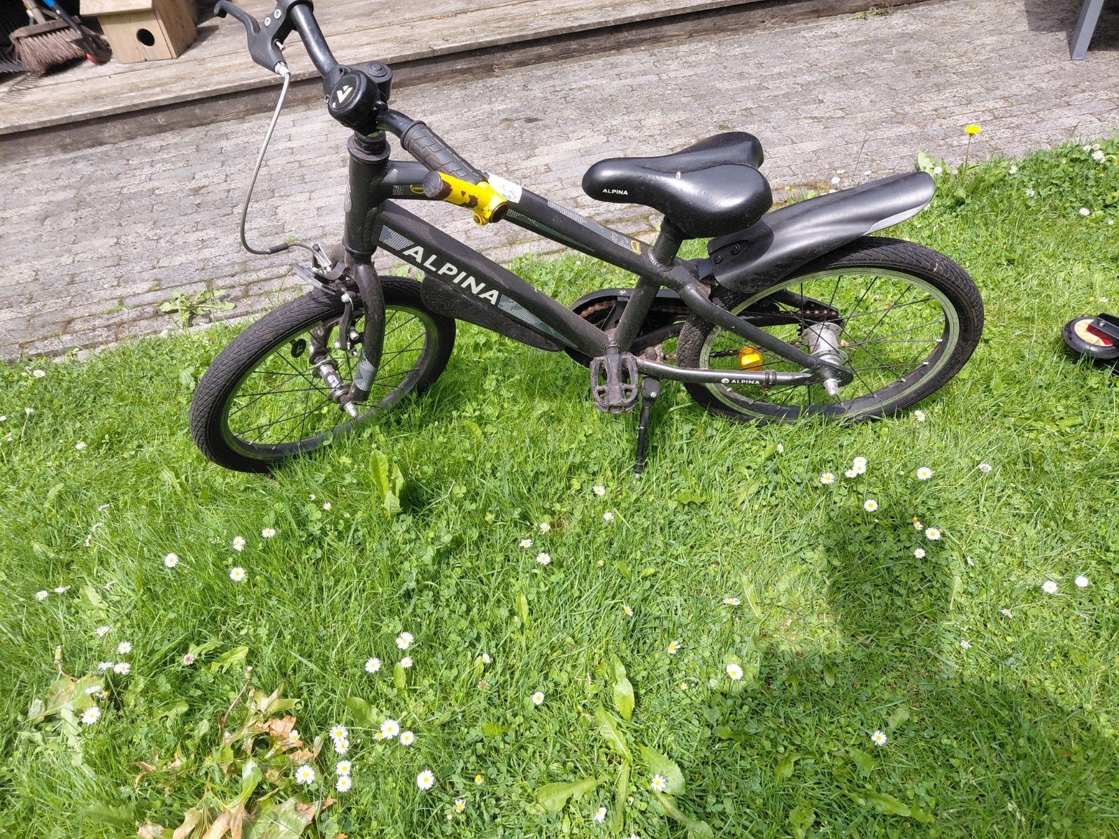 Alpina 18 inch fiets, Ophalen, Gebruikt, Staal, 16 tot 20 inch
