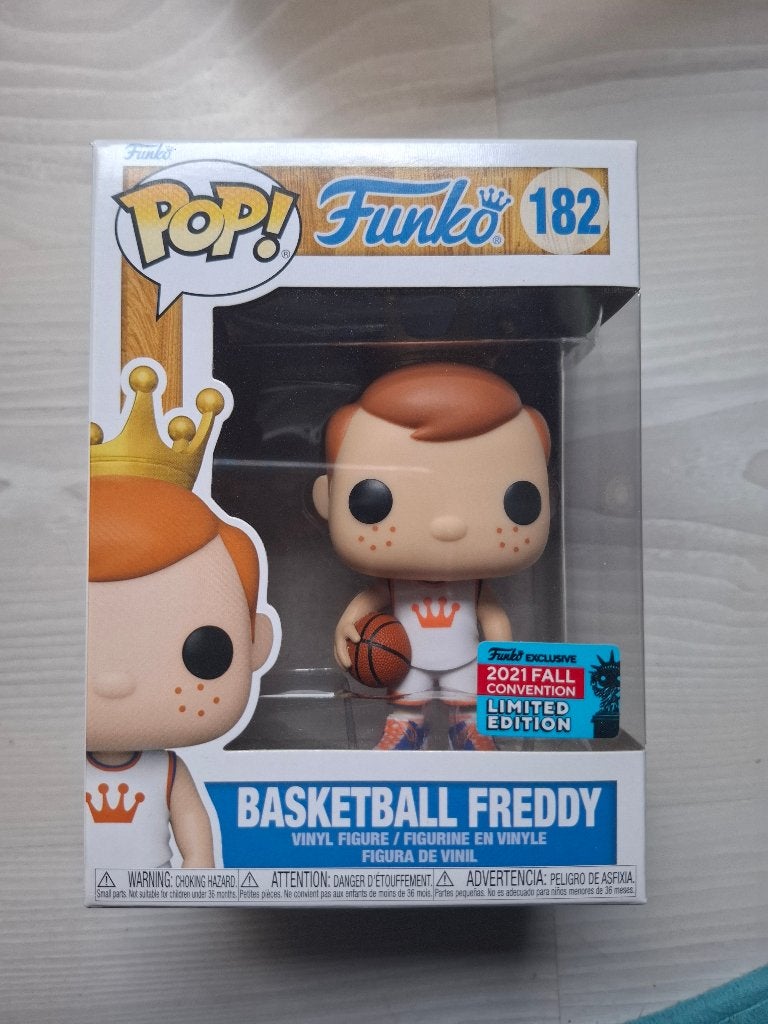 Basketball Freddy funko pop, Ophalen of Verzenden, Zo goed als nieuw