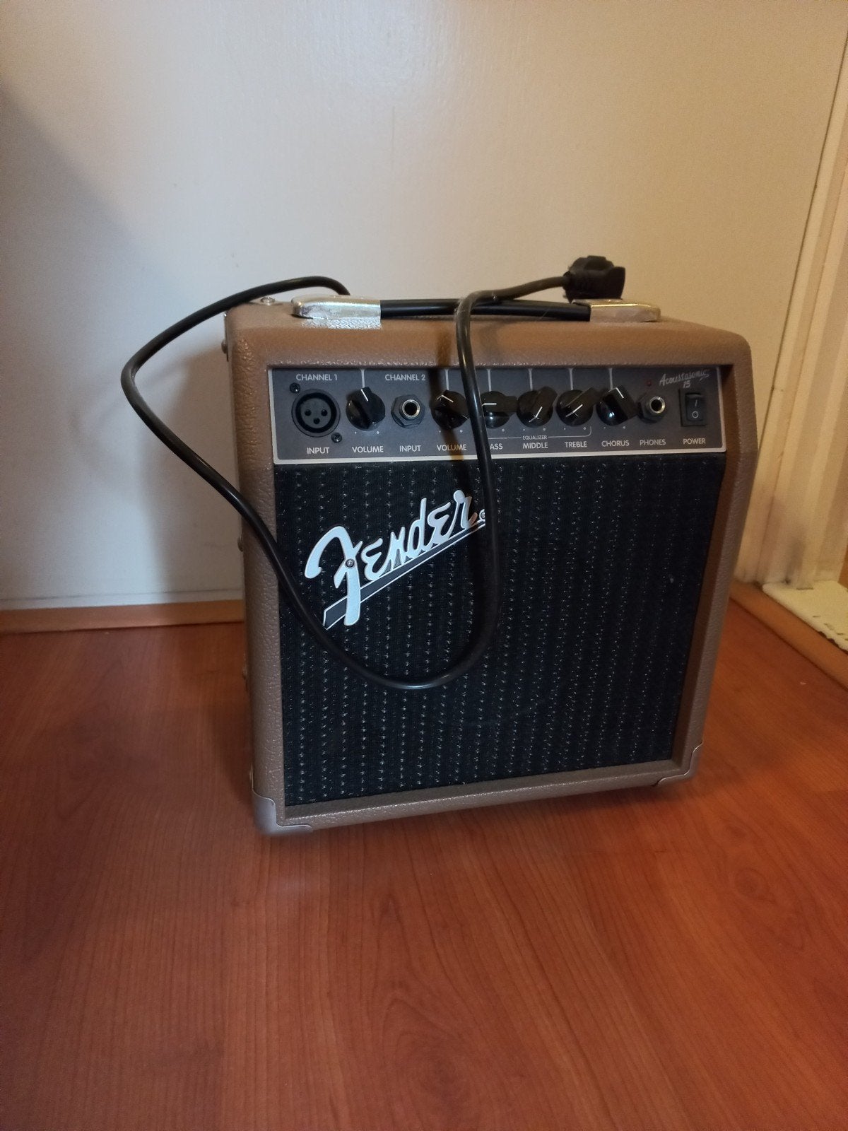 Fender versterker en Yamaha semi-akoestische gitaar, Ophalen, Gebruikt, Western- of Steelstringgitaar, Met (piezo-)element