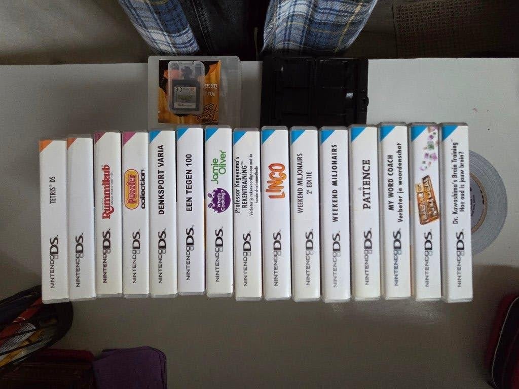 Groot Nintendo DS Spellenpakket – 18 stuks COMPLEET  + 6 los, Spelcomputers en Games, Games | Nintendo DS, Gebruikt, Overige genres