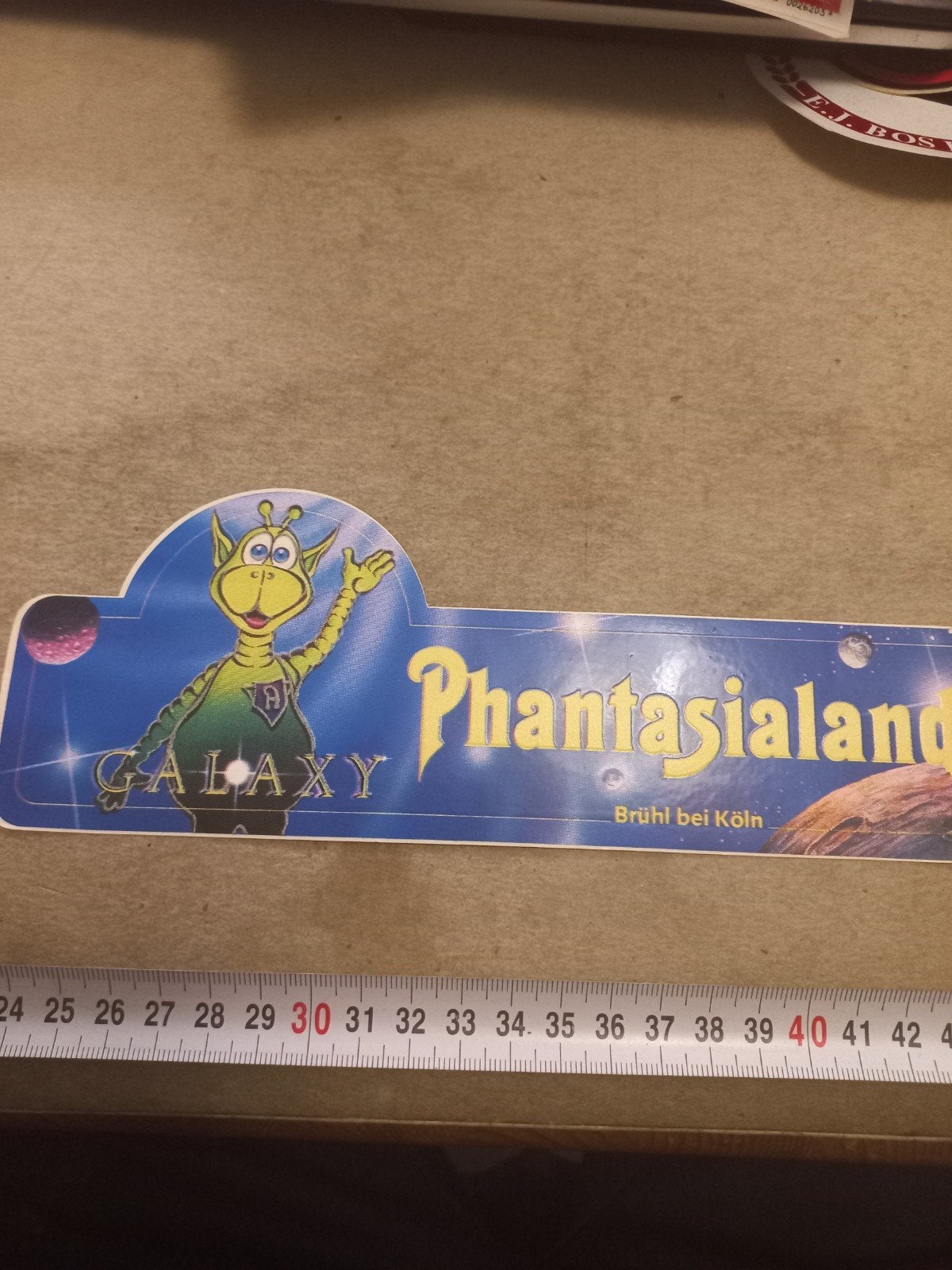 Phantasialand Galaxy Sticker - Brühl bei Köln, Ophalen of Verzenden, Gebruikt