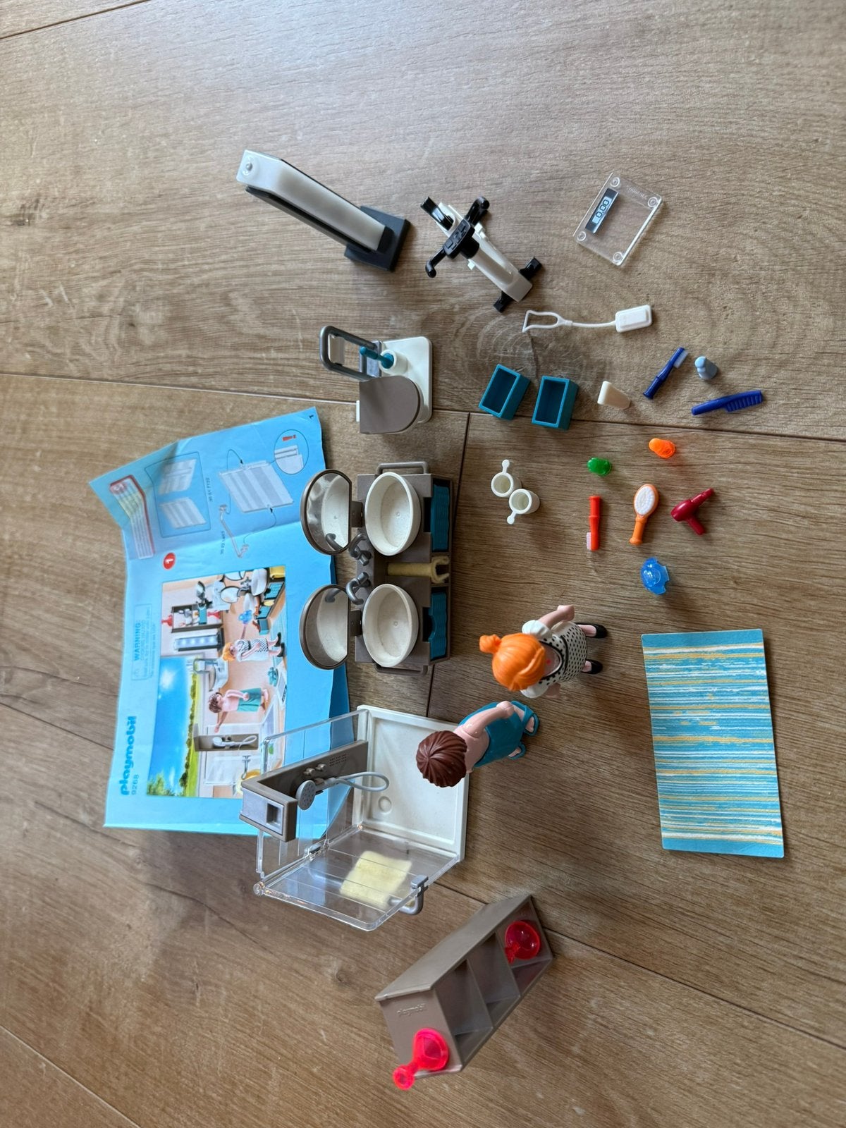 Playmobil badkamer inrichting 9268, Ophalen of Verzenden, Zo goed als nieuw