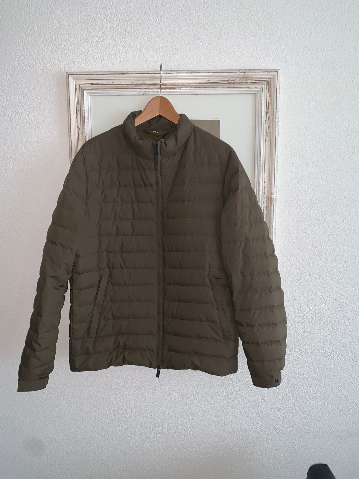 Massimo Dutti Lichtgewicht dons  Jas Maat M, Ophalen of Verzenden, Zo goed als nieuw, Maat 48/50 (M), Groen