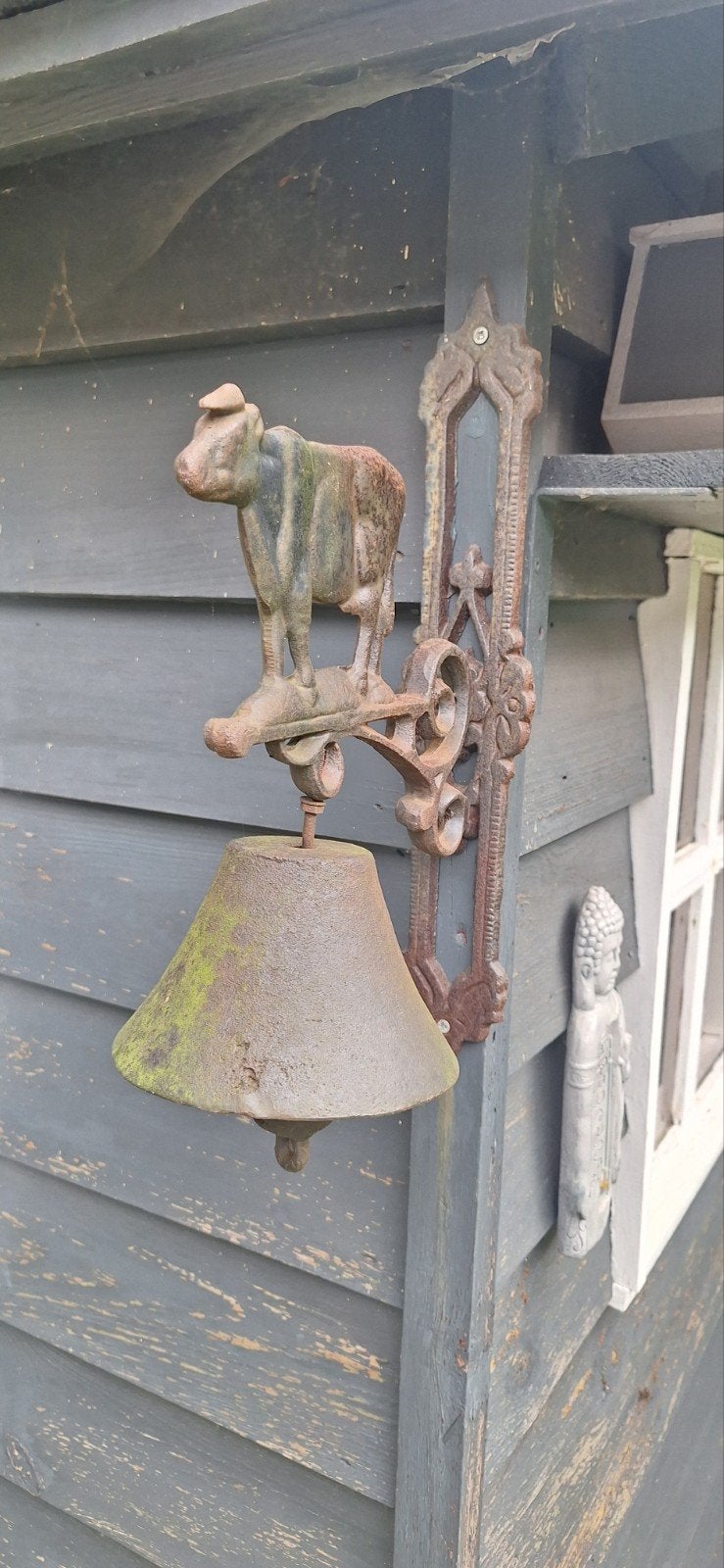 oude wandbel met koe, Ophalen of Verzenden, Gebruikt