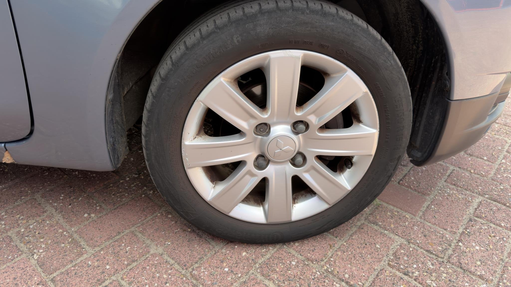 Mitsubishi Colt 1.3 Invite CRUISE | AIRCO | TREKHAAK, Stof, Gebruikt, 31 €/maand, Blauw