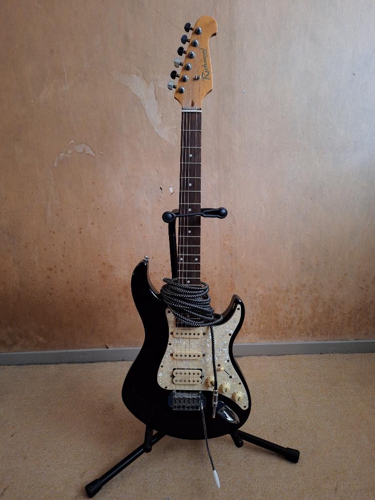 Richwood electrische gitaar, Ophalen, Gebruikt, Solid body, Overige merken