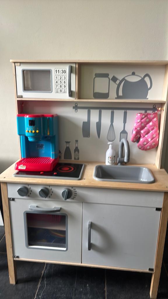 Speelkeukentje, Ophalen, Gebruikt, Hout, Speelkeuken
