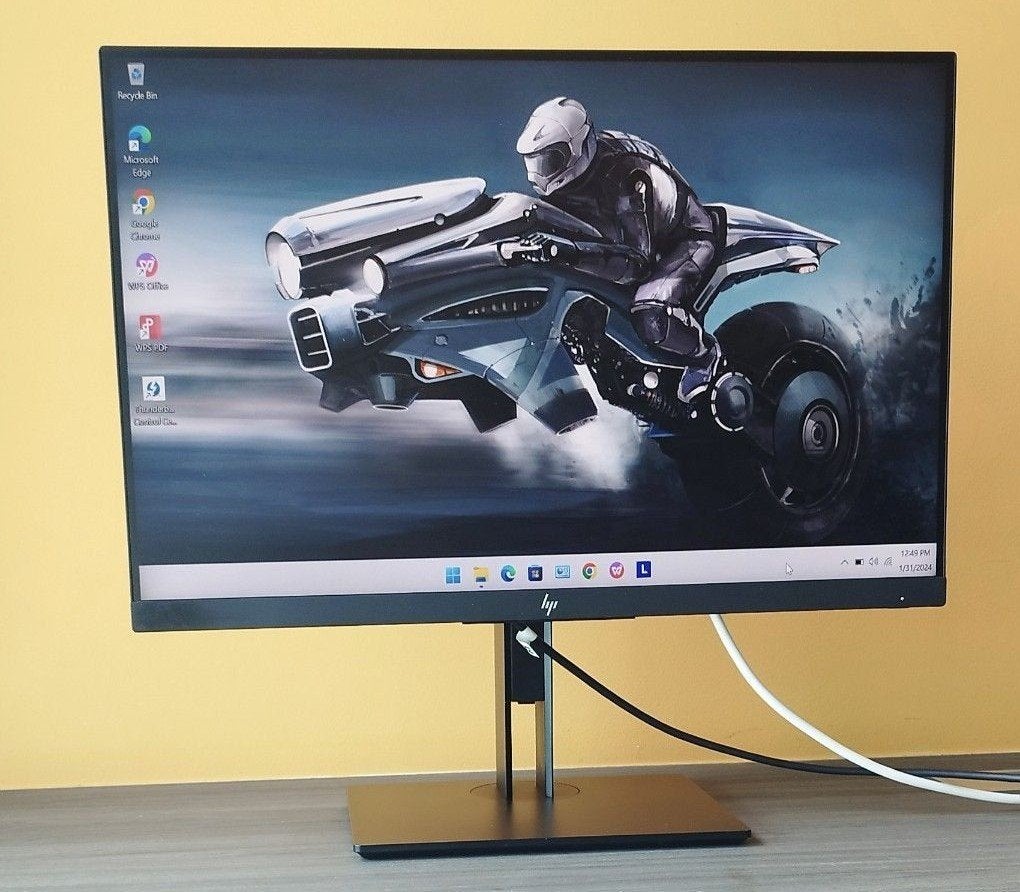 Super Nette Design HP Z24N G2 Frame-less Design + USB-C, Computers en Software, Monitoren, Gebruikt, IPS, HDMI, 101 t/m 150 Hz
