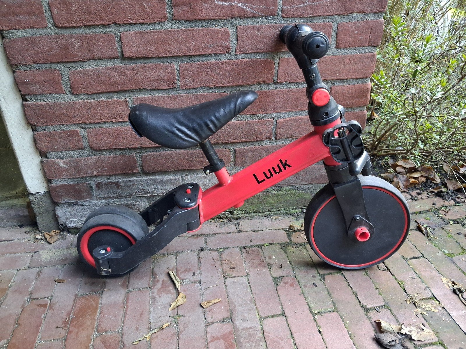 Kinderfietsje 3-in-1 loopfiets, Ophalen, Gebruikt, Minder dan 16 inch