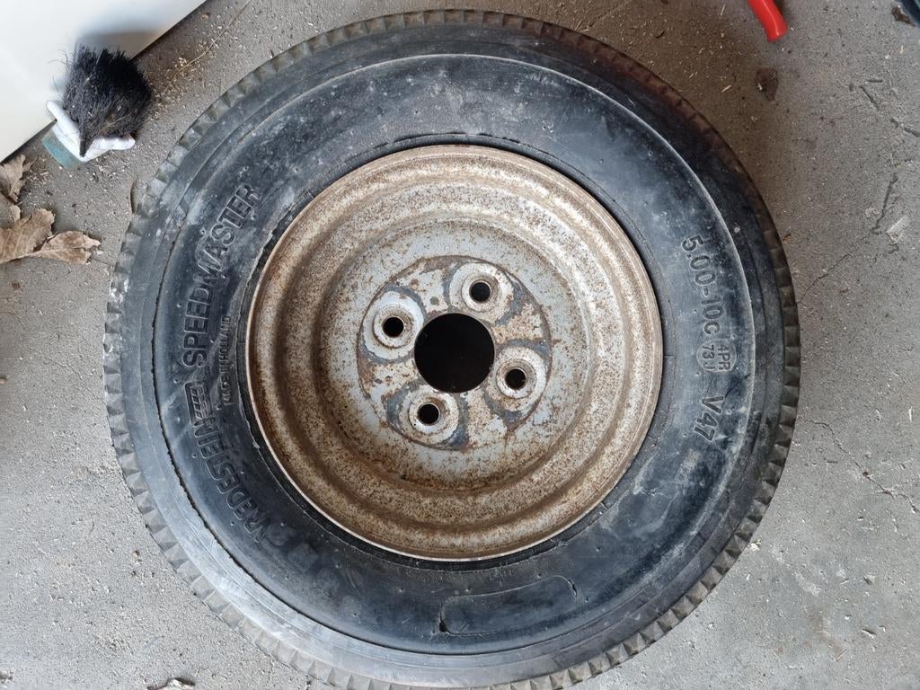 Speedmaster 5.00-10C band met velg, Caravans en Kamperen, Caravan accessoires, Ophalen