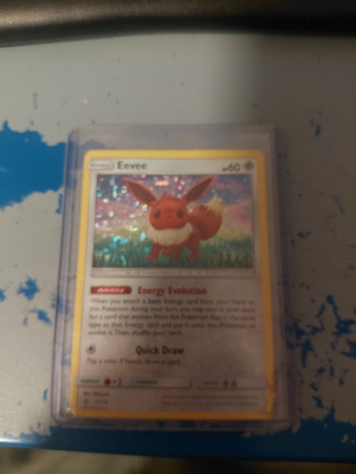 2x Eevee McDonald's Holo Pokémon Kaart, Verzenden, Zo goed als nieuw, Meerdere kaarten, Foil