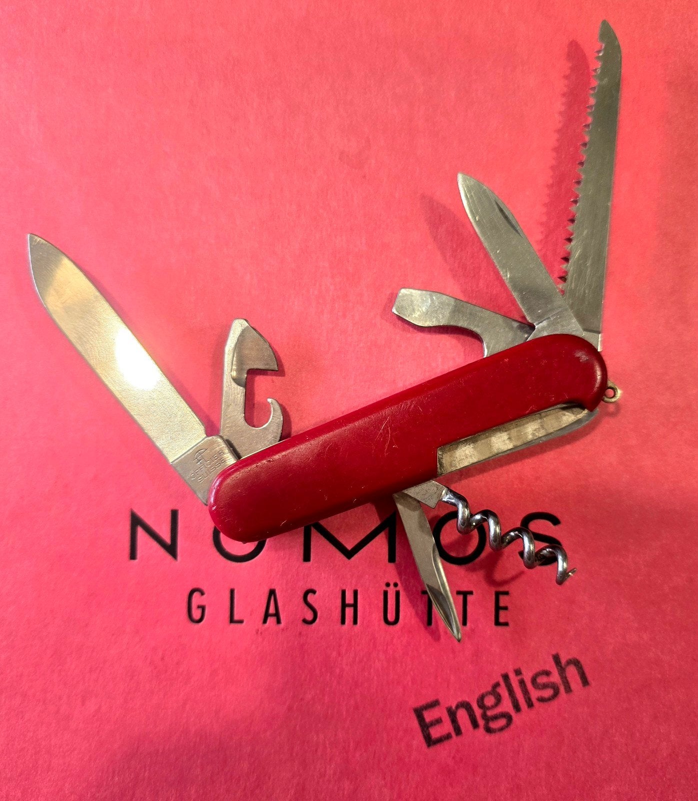 Victorinox Camper zakmes oud logo, Ophalen of Verzenden