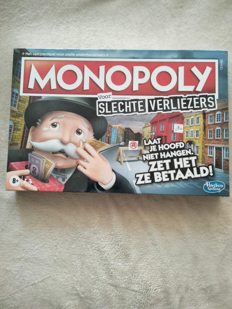 Nieuw . Monopoly slechte verliezers 8+, Ophalen of Verzenden, Nieuw