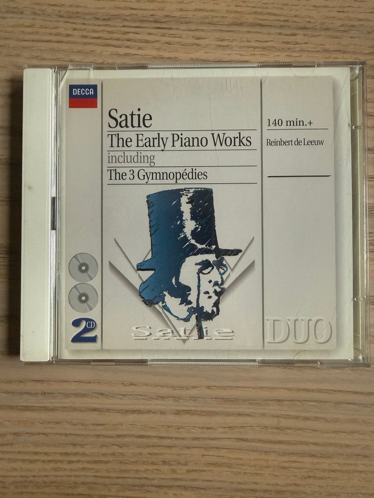Satie: The Early Piano Works - 2 CD Set (Reinbert de Leeuw), Cd's en Dvd's, Cd's | Klassiek, Boxset, Overige componisten, Modernisme tot heden