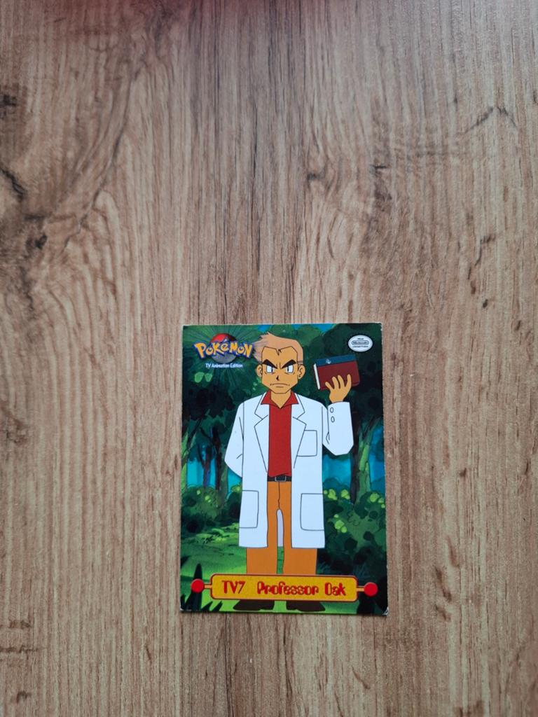 Pokémon TV Animation Edition Kaart - Professor Oak, Ophalen of Verzenden, Gebruikt, Losse kaart