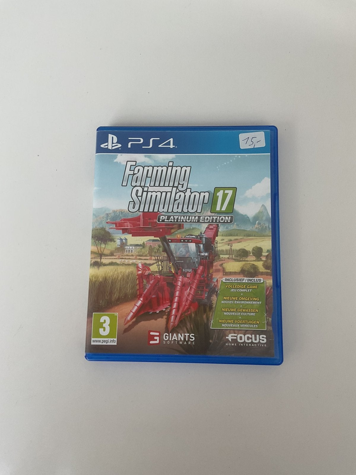 Farming Simulator 17, Ophalen, 1 speler, Zo goed als nieuw, Vanaf 3 jaar