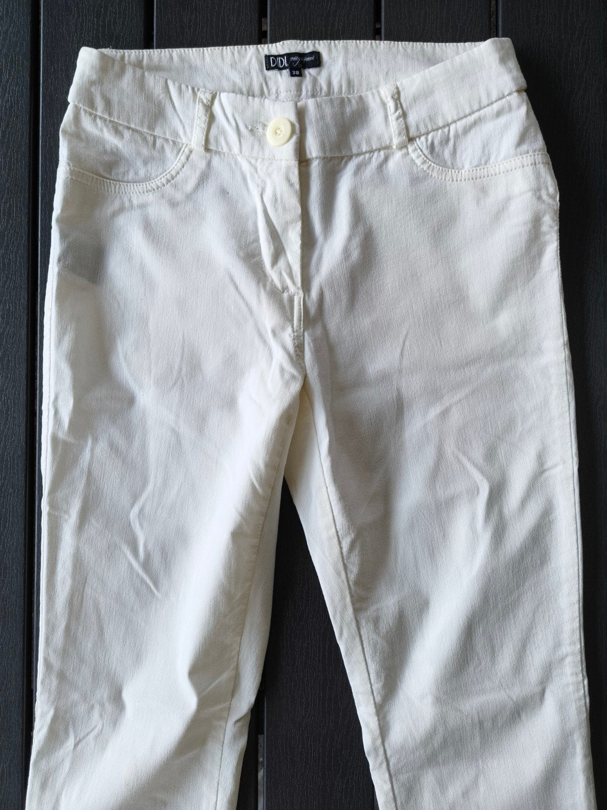 Didi witte broek maat 38, Maat 38/40 (M), Wit, Didi, Ophalen of Verzenden