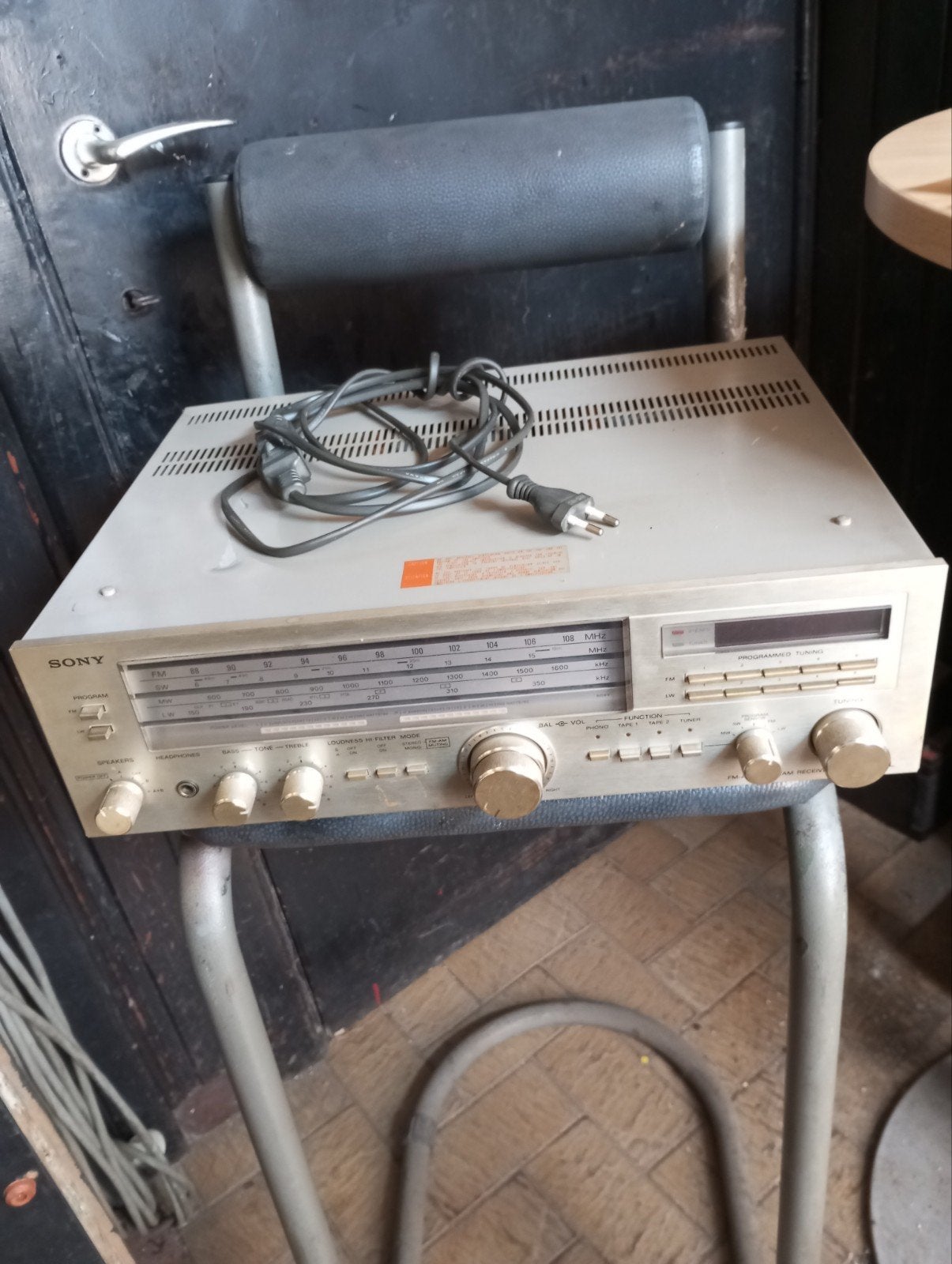 Tuner versterker, Sony., Verzenden, Gebruikt, Sony