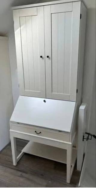 Hemnes secretaire (2-delig) - Hoogte 210 cm, Ophalen