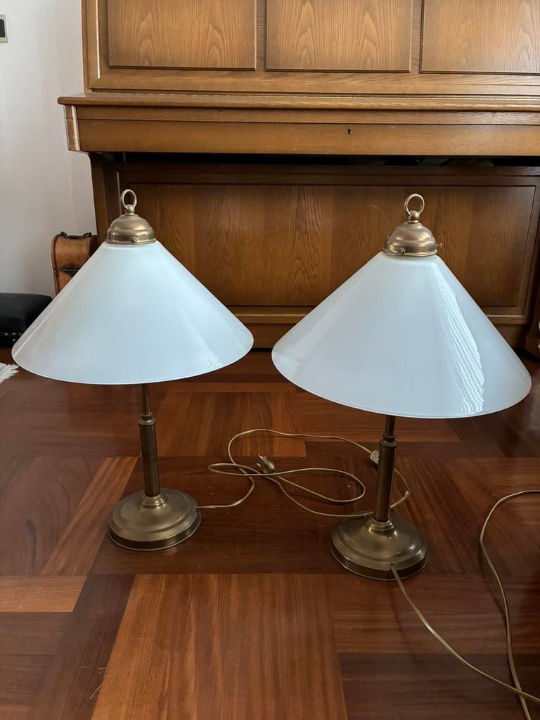 Vintage schemerlampen, Ophalen of Verzenden, Gebruikt, Minder dan 50 cm