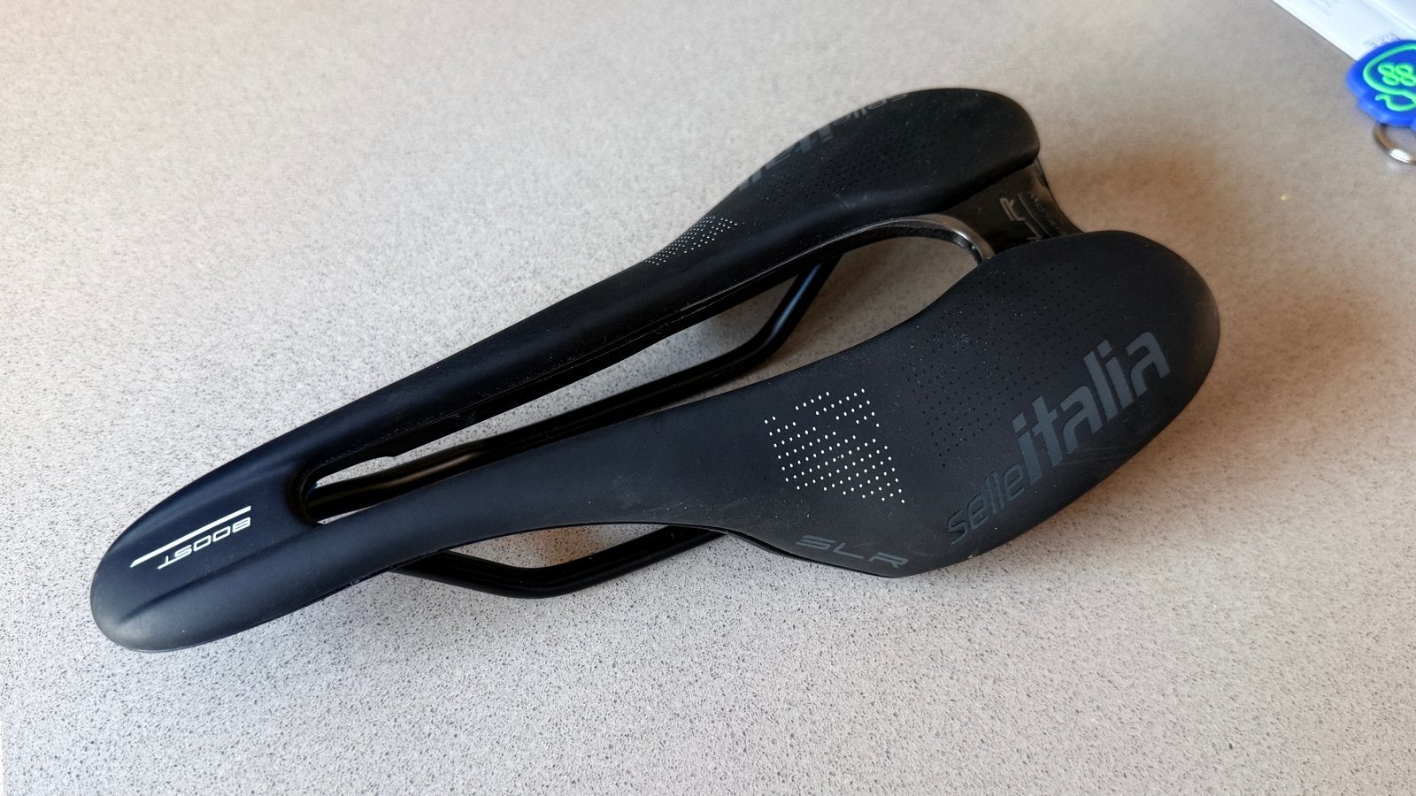 Selle Italia SLR Boost Superflow Zadel ID match S3 (130 mm), Ophalen, Overige materialen, Zo goed als nieuw, Zadel