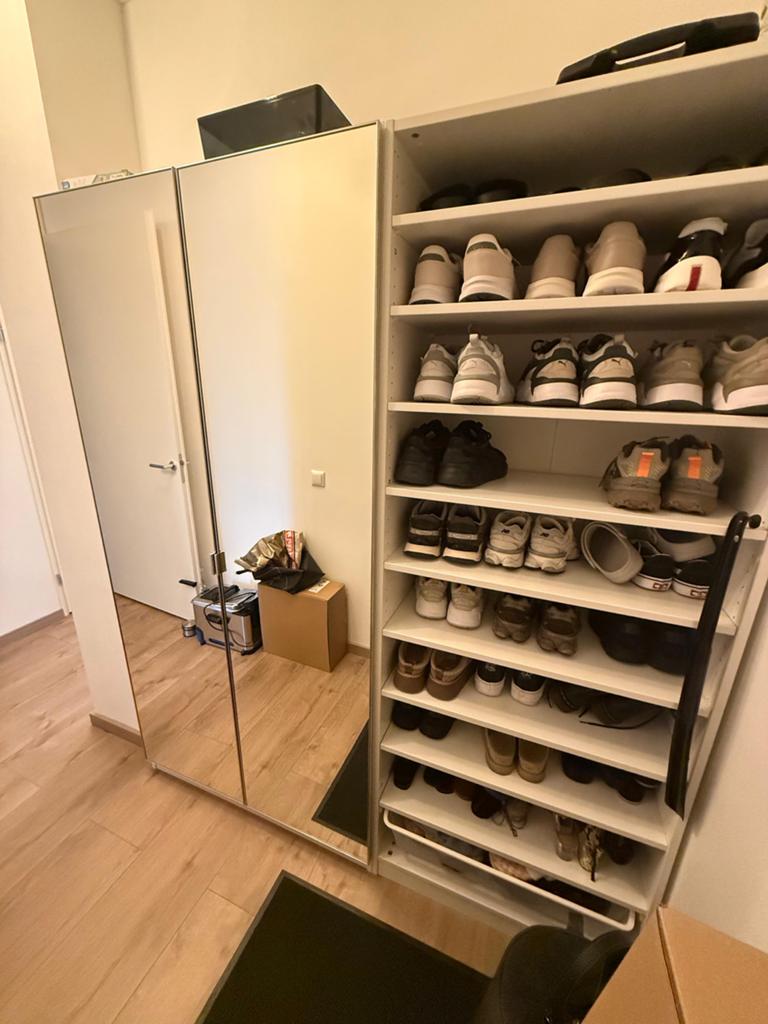 IKEA PAX halkast / schoenenkast combinatie, Ophalen, 200 cm of meer, 50 tot 100 cm, Zo goed als nieuw
