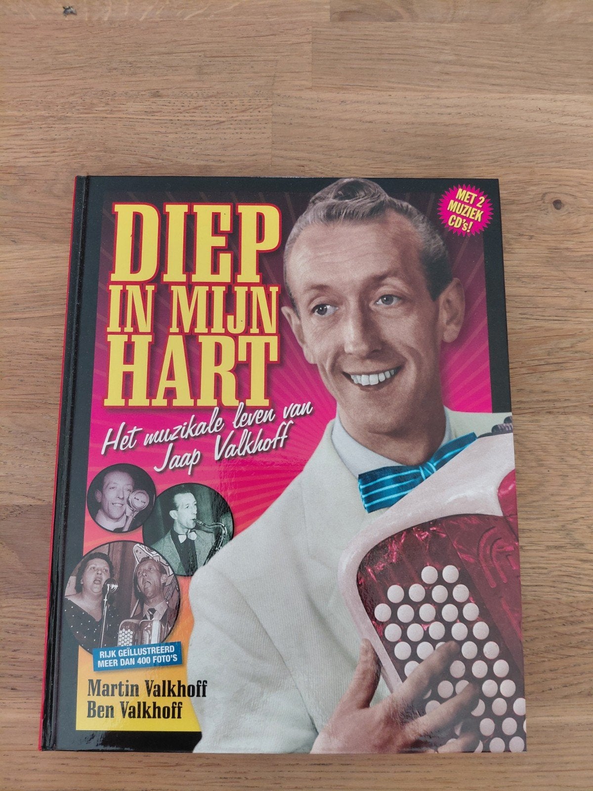 Diep in mijn hart:  Jaap Valkhoff + 2 cd's, Boeken, Ophalen of Verzenden