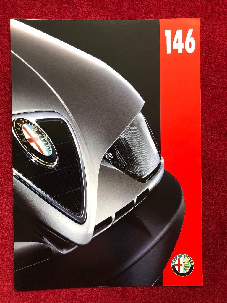 Alfa Romeo 146 folder 1997, Alfa Romeo, Nieuw, Ophalen of Verzenden, Alfa Romeo