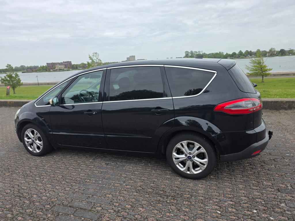 Ford S-Max 2.0 Tdci 120KW Aut6 2012 Zwart, Auto's, Ford, Particulier, S-Max, Diesel, C, MPV, Automaat, Geïmporteerd, Zwart, Zwart