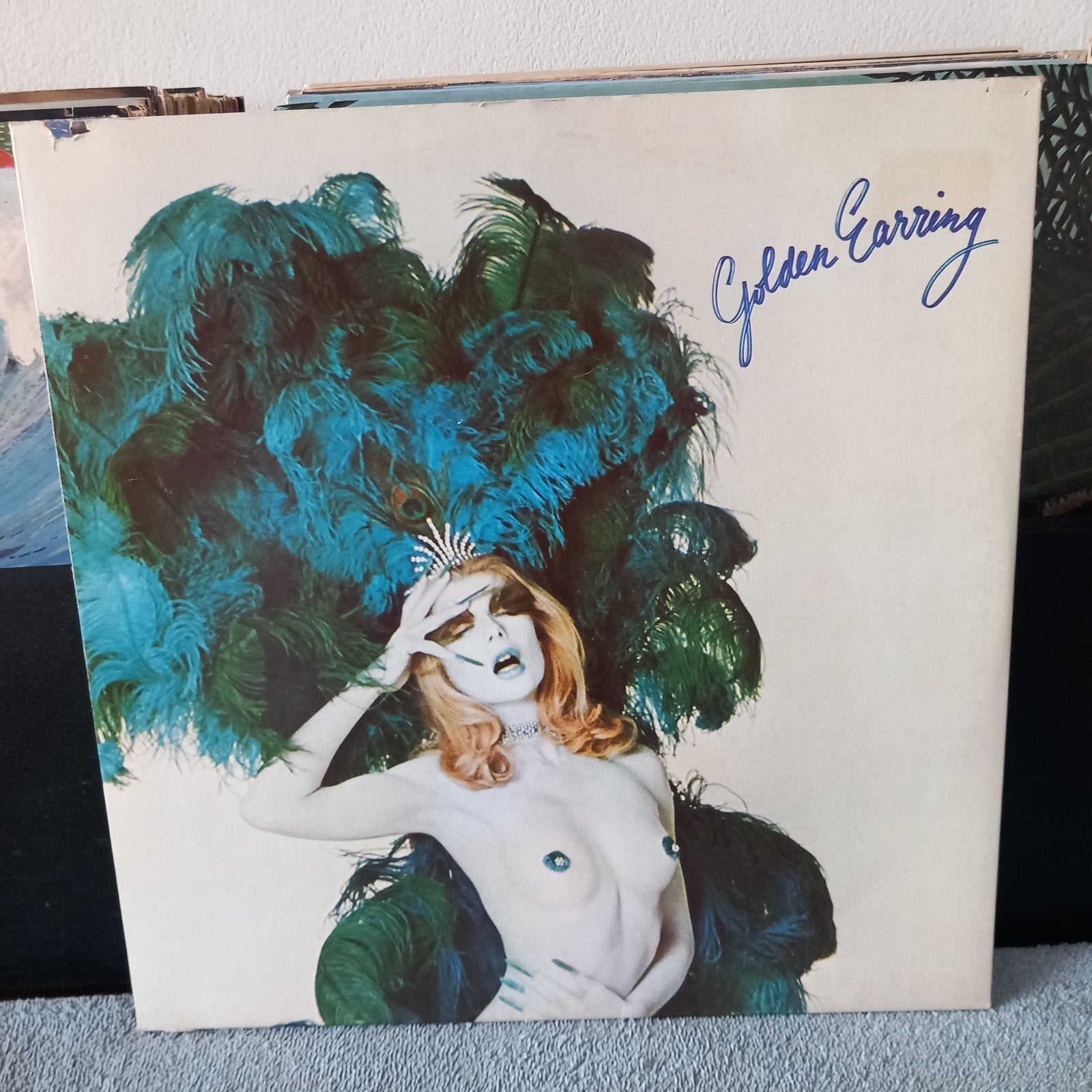 lp golden earring moontan, Ophalen of Verzenden, Gebruikt, 12 inch