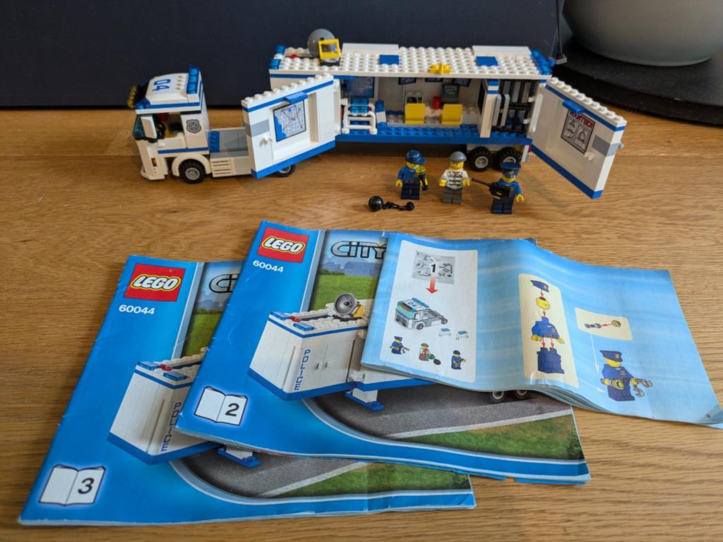LEGO City 60044 Mobiele Politiepost, Compleet, Lego, Ophalen of Verzenden, Complete set