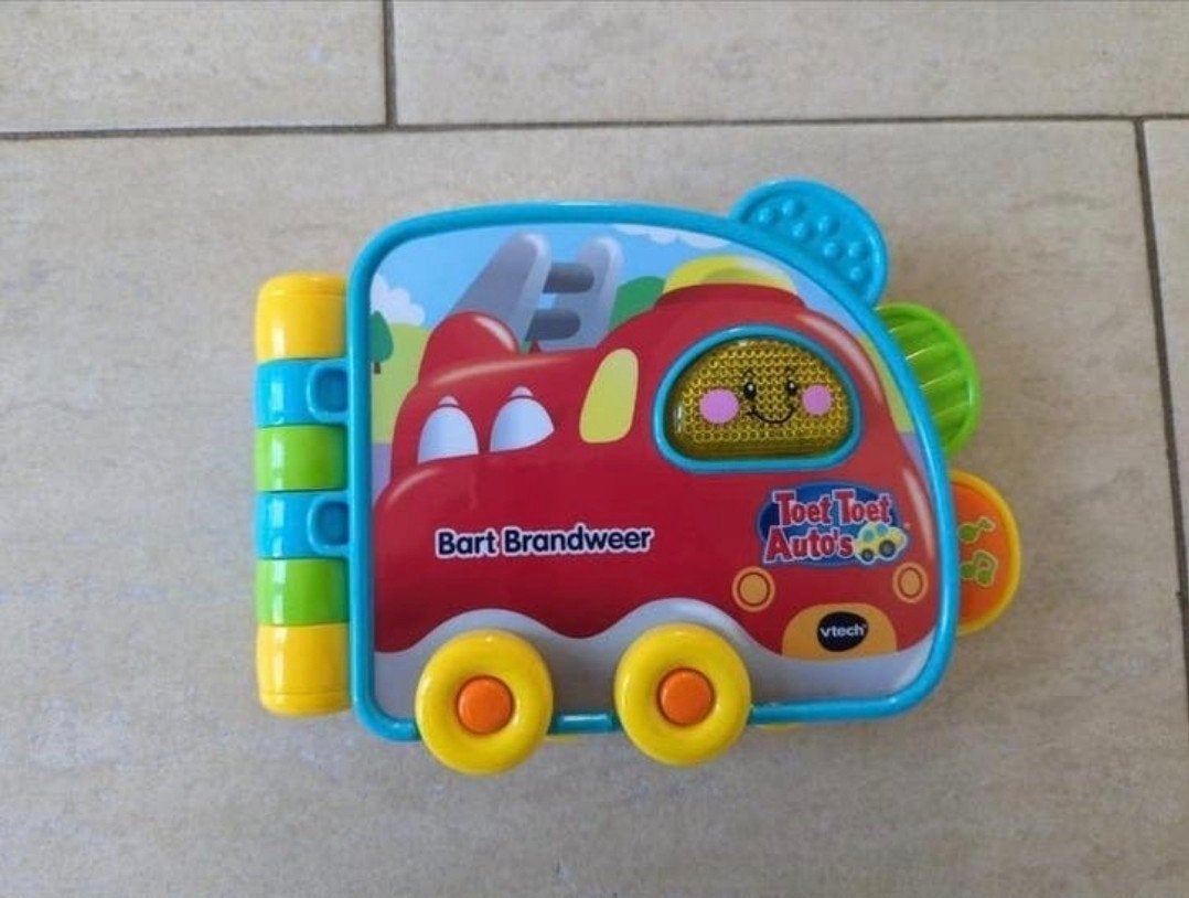 VTech Toet Toet Auto's Bart Brandweer boekje, Ophalen, Gebruikt, Overige typen, Met licht