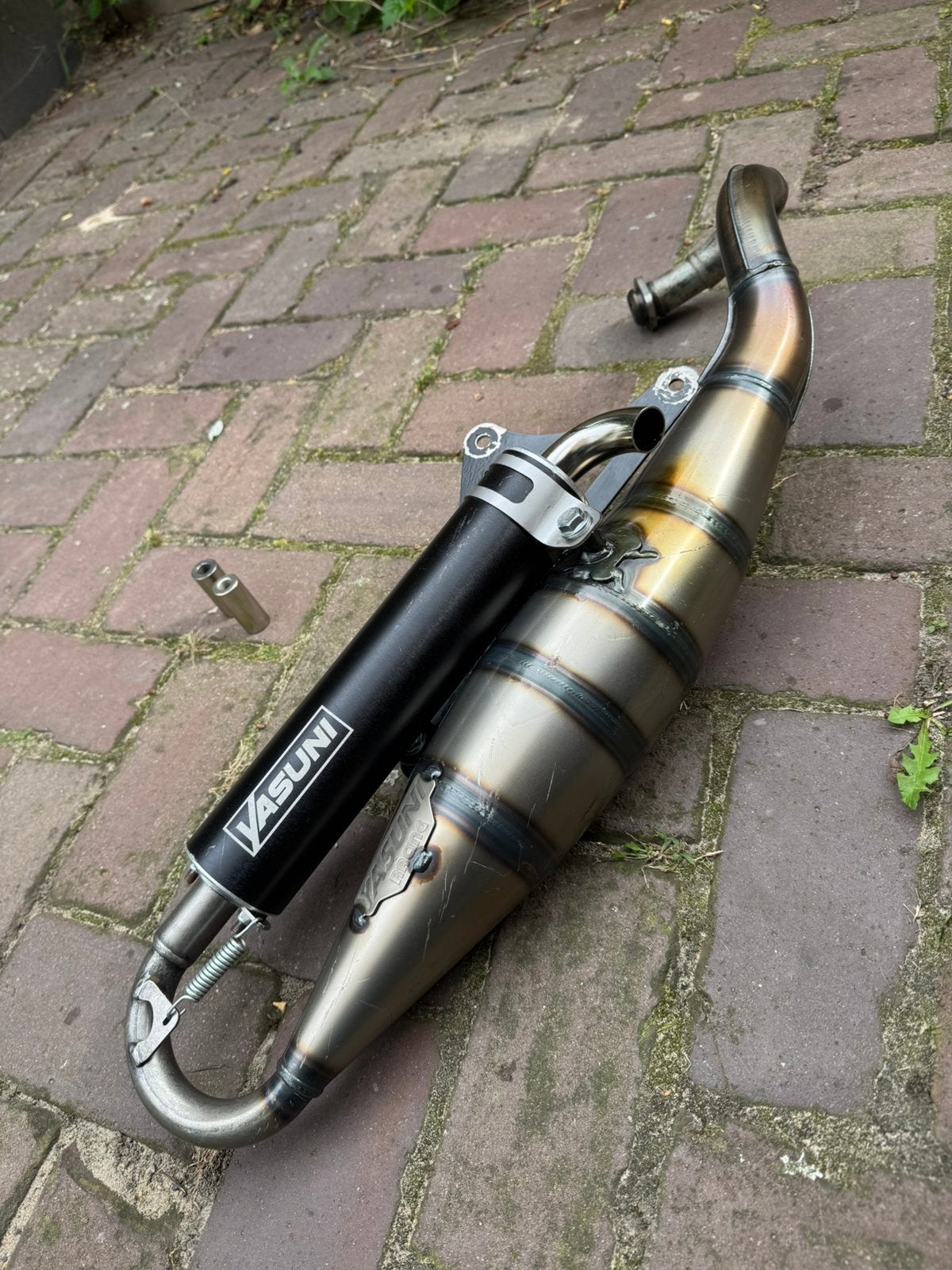 Yasuni R terugloop uitlaat Piaggio / Gilera, Ophalen, Zo goed als nieuw