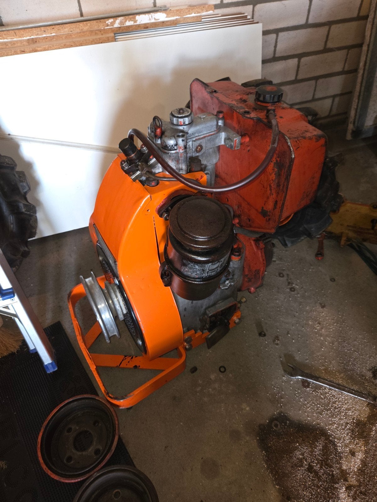 Nibbi Tuinfrees met Lombardini LDA 450 motor, Ophalen of Verzenden, Grondbewerking