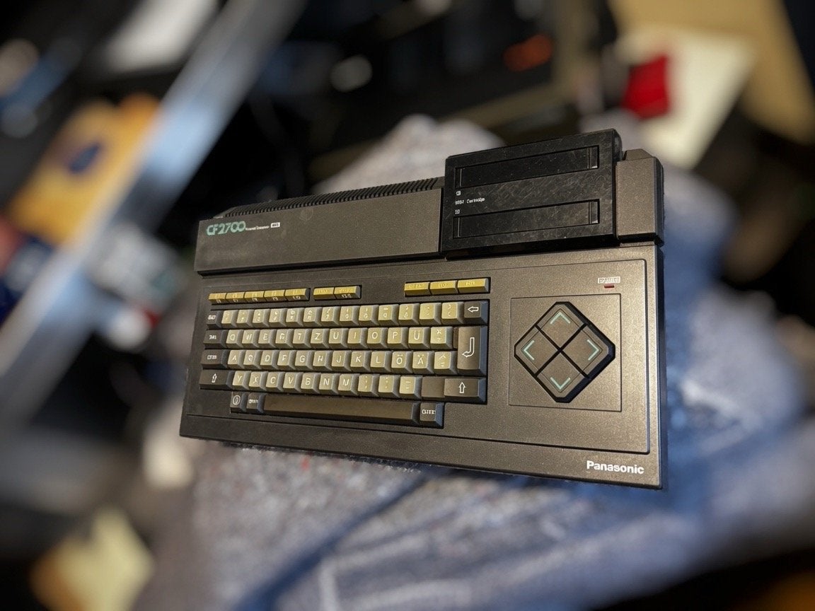 Vintage Panasonic CF-2700 MSX Homecomputer, Computers en Software, Ophalen
