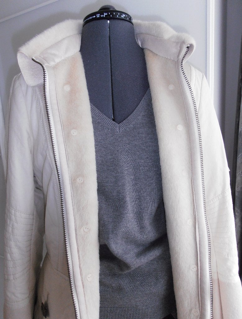 Jas Warme Dames Winterjas Creenstone ZGAN Vintage, Creenstone, Ophalen of Verzenden, Zo goed als nieuw, Maat 38/40 (M)