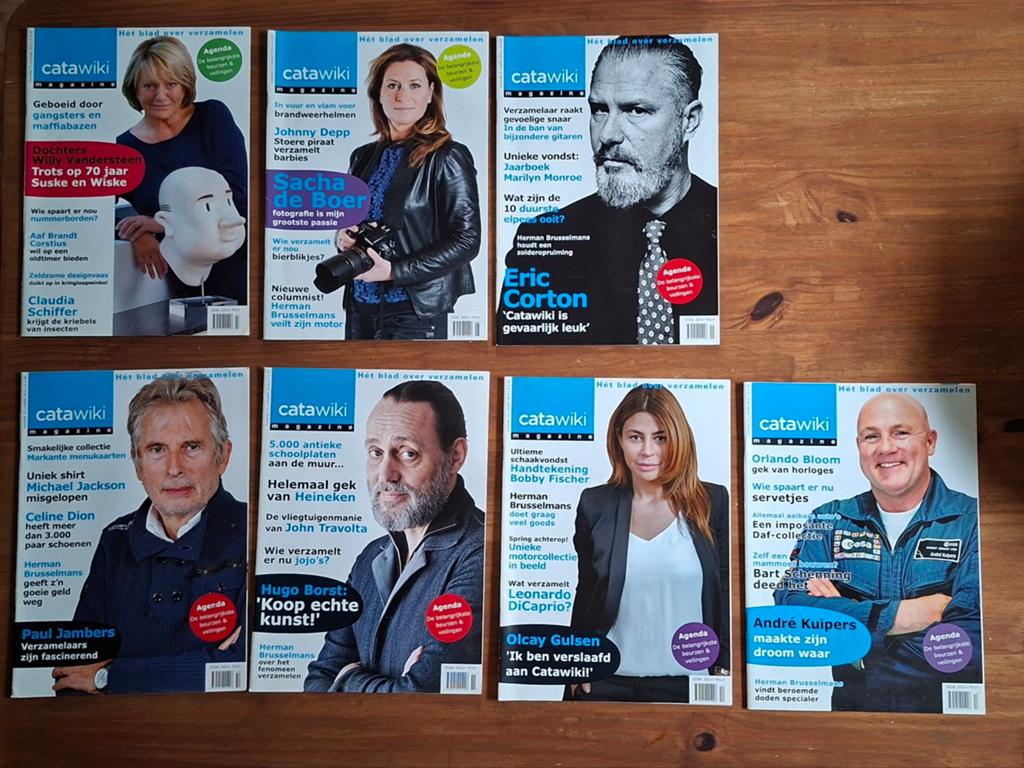 Catawiki Magazine Nummers 7 t/m 13, Boeken, Ophalen of Verzenden