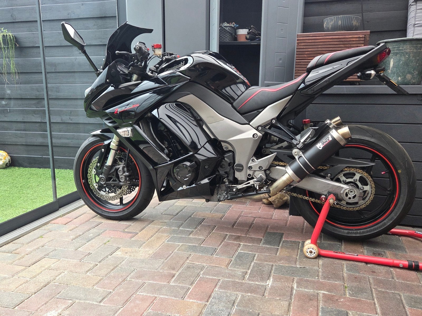 Kawasaki z1000sx super staat..met veel extra's, Motoren, Motoren | Kawasaki, Particulier, Sport, Handvatverwarming, LED Verlichting