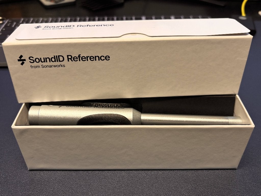 SoundID Reference meetmicrofoon+licentie+kabel, Muziek en Instrumenten, Ophalen of Verzenden, Zo goed als nieuw, Studiomicrofoon