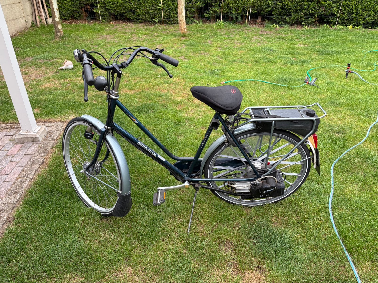 Spartamet e-start 2005, Fietsen en Brommers, Elektrische fietsen, Ophalen, Minder dan 30 km per accu, Sparta, Gebruikt